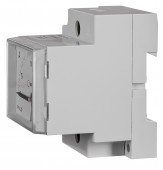 Ampermetru modular SACI 45x52.5mm, conex. directa, 0-10A AC