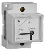 Ampermetru modular SACI 45x52.5mm, conex. directa, 0-25A AC