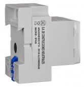 Ampermetru modular SACI 45x52.5mm, conex. directa, 0-5A AC