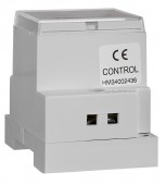 Ampermetru modular SACI 45x52.5mm, conex. directa, 0-5A AC