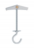 Ancora suspendare cu diblu metalic cu arc, M4x95mm (25buc)