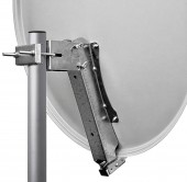 Antena satelit 80cm/75cm,Ol,39dB,sup.plia.LNB incl.,alb