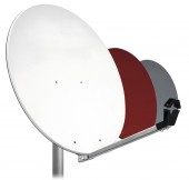 Antena satelit 80cm/75cm,Ol,39dB,sup.plia.LNB incl.,antracit