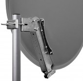 Antena satelit 80cm/75cm,Ol,39dB,sup.plia.LNB incl.,antracit