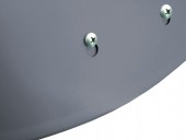 Antena satelit 85cm/80cm,Al,40dB,sup.dubl.LNB incl.,antracit