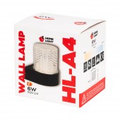 Aplica exterior A4 6W 600lm 8000K IP44, Homelight