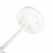 Aplica Fare 1XE27 IP20, alb+negru, Erste