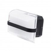 Aplica Milano LED 13W 4000K IP65, negru, Erste
