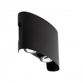 Aplica Monty LED 4X4W 3000K IP54, negru, Erste