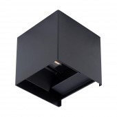 Aplica Randy LED 6W 4000K IP65, negru, Erste