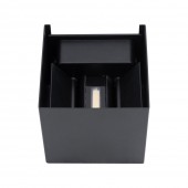 Aplica Randy LED 6W 4000K IP65, negru, Erste