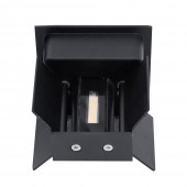 Aplica Randy LED 6W 4000K IP65, negru, Erste