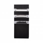 Aplica Sevila 1XE27 40W IP44, negru, Erste