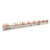 Bara de distributie tip furca, 2 poli (2L), 56 module