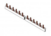 Bareta 1p pt.intr.auto.dif AI, 1m, 10mm², 18mm