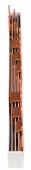 Bareta, 1xRCCB 4poli, 1xMCB 3+N, 2xMCB 1+N/1m, 10m,10mm²