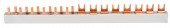Bareta combinata, 1xRCCB 4P, 1 MCB 3+N, 6 MCB 1+N/1UH, 14 UH