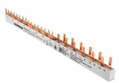 Bareta combinata, 1xRCCB 4P, 1 MCB 3+N, 6 MCB 1+N/1UH, 14 UH