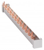 Bareta cu contacte furca 2 Poli, 12xSig N+1/1M, 12M