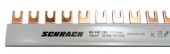 Bareta cu contacte furca, L1 sau L3, 16mm², 1m (57UH)