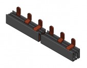 Bareta cu lamele de contact, 35 mm², 1m, Pas=30,5mm