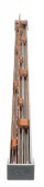 Bareta furca compacta, 1xRCCB 4 poli, 8xMCB 1+N, 20 M,10 mmp