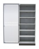 baterie cabinet empty w=800 h=1950 d=600mm w.socket 6 floors
