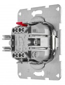 Bathroom control switch w light indicator and fan,1 rocker