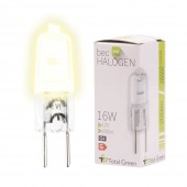 Bec halogen bulb 16W G4 12V, Total Green