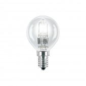 Bec Halogen Ecoclassic Sferic P45 18W E14