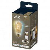Bec LED filament  ST64 6.7-60W E27 920-950, auriu, Wiz