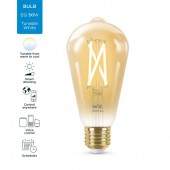 Bec LED filament  ST64 6.7-60W E27 920-950, auriu, Wiz