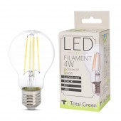 Bec LED Filament A60 4W E27 6500K