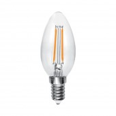 Bec LED Filament C35 2W E14 2700K