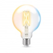 Bec LED Filament G95 6.7W E27 2700K-6500K WiFi – WIZ