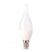 Bec LED Flacara 5W E14 3000K – NOVELITE