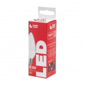 Bec LED lumanare 5W E27 6400K, Homelight