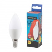 Bec LED LUMANARE 7W E14 3000K – NOVELITE
