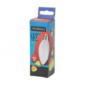 Bec LED LUMANARE 7W E27 6400K – NOVELITE