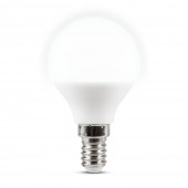 Bec LED sferic 5W E14 6400K, Homelight