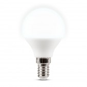 Bec LED sferic 5W E14 6400K, Novelite