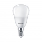 Bec LED sferic P45 5.5W E14 827, Corepro Philips