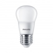 Bec LED sferic P45 5W E27 827, Corepro Philips