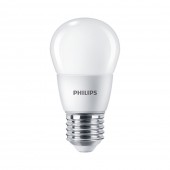 Bec LED sferic P48 7W E27 827, Corepro Philips