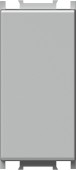 Blank cover 1M, silver