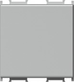 Blank cover 2M, silver