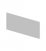 Blind Front Plate 895mm B10 sheet steel