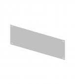 Blind Front Plate 895mm B7 sheet steel