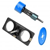 Bohr-Fixx and drilling template set 74 mm