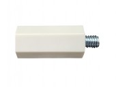 Bolt distantor 30mm M6 hexagon, filet interior/exterior